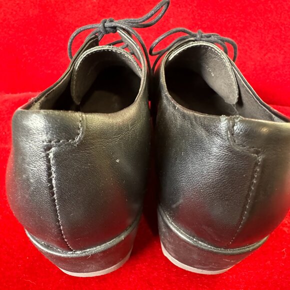 𝅺CAMPER LAIKA BLACK LEATHER OXFORDS SHOES - Picture 4 of 8